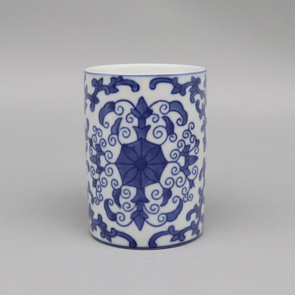 Dispensador De Sabonete Líquido Cerâmico Azul Banheiro Premium