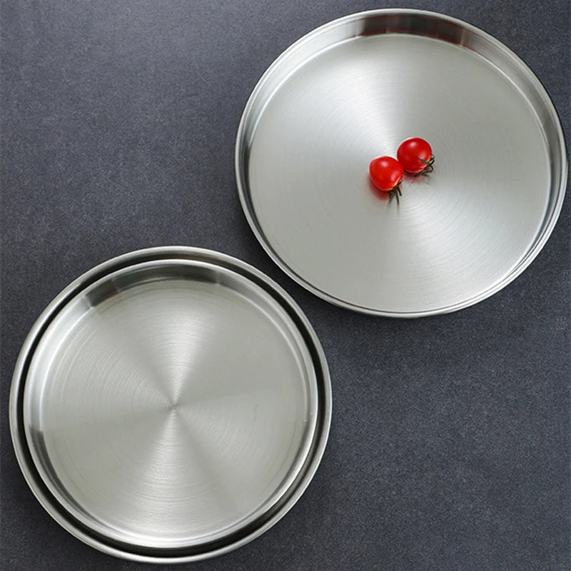 Bandeja De Armazenamento Para Cozinha Em Aço Inoxidável