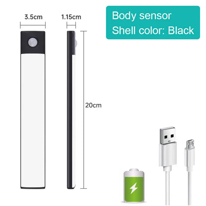 Luz Noturna Sensor De Movimento Para Armário RGB