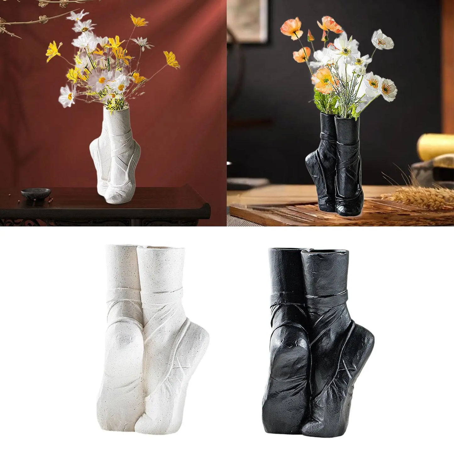 Vaso Decorativo, Porcelanizada Minimalista Multifuncional para Escritório Moderno