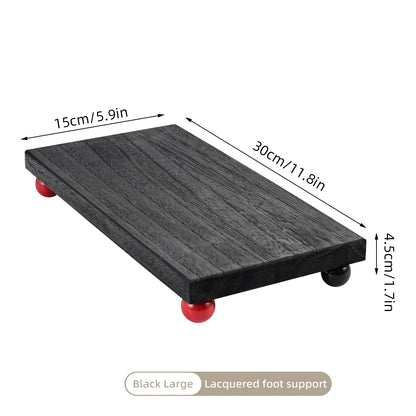 Bandeja Organizadora Multifuncional de Madeira Maciça para Joias