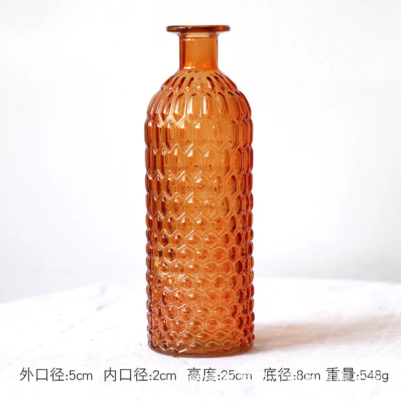 Vaso De Vidro Para Sala Estar Decoracao Moderna