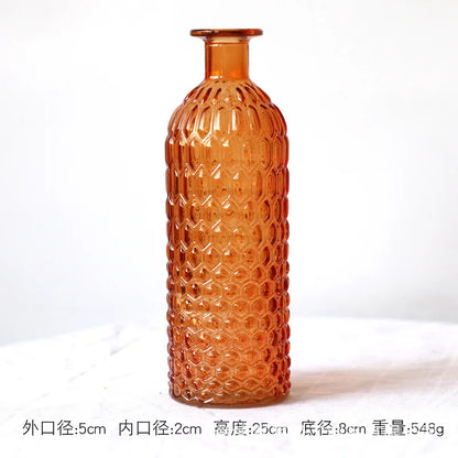 Vaso De Vidro Para Sala Estar Decoracao Moderna