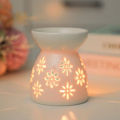 Castiçais Cerâmica Artesanal Para Sala De Estar Incenso