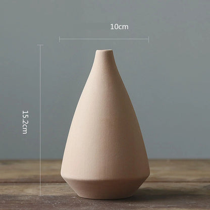 Vaso Cerâmico De Mesa Para Sala Decorativo Premium