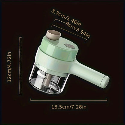 Processador Elétrico Portátil Para Vegetais Frutas Multiuso Premium